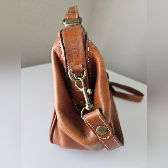 Patricia Nash Leather Gracchi Satchel - Picture 5 of 12